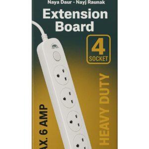 extention board with 4 socket